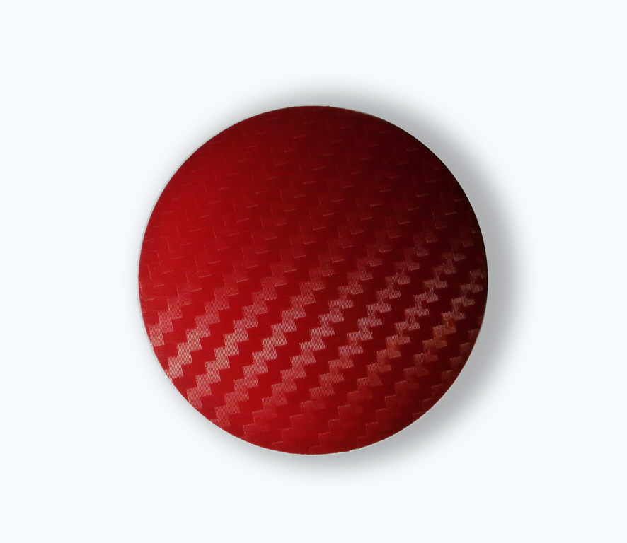 Carbon Red nabendeckeln - nabenkappen 52 mm - Kostenloser Versand