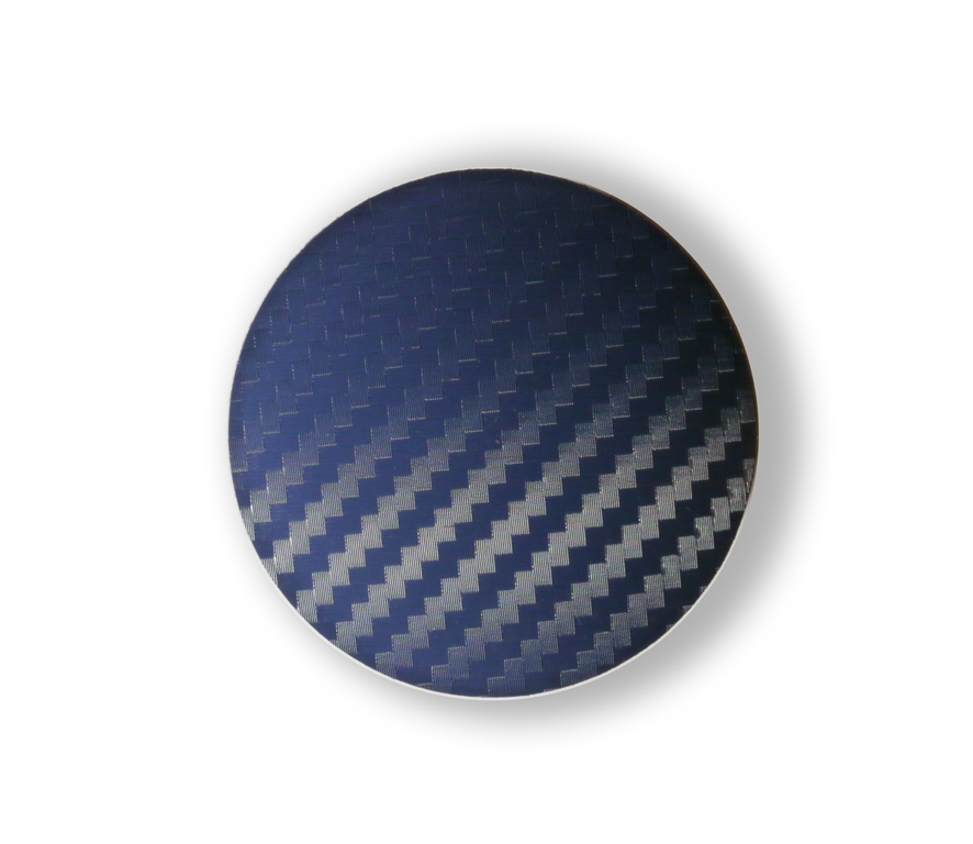 Carbon Blue nabendeckeln - nabenkappen 52 mm - Kostenloser Versand
